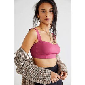 NWT Intimately Free People Naomi Longline Bra Dried Rose Women's Small